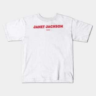 Janet Jackson Kids T-Shirt